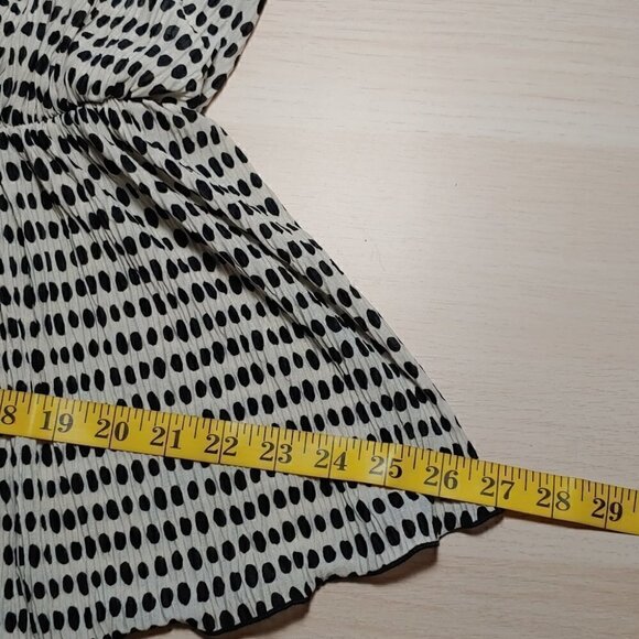NWT ZARA Polka dot elastic waist asymmetrical hem camisole - Picture 10 of 13